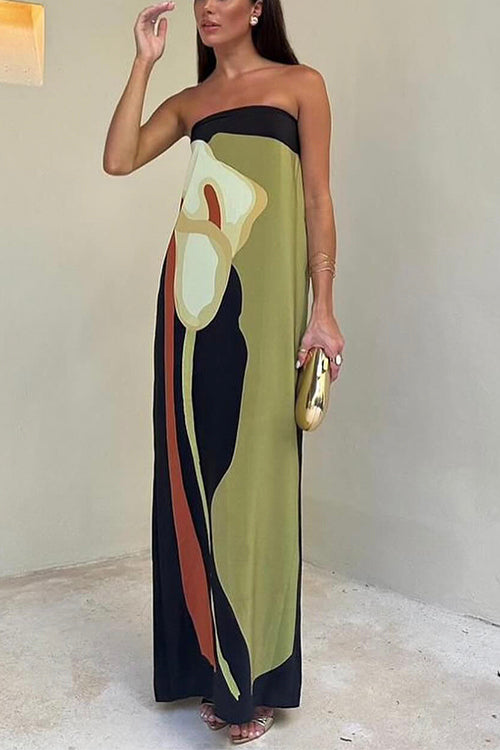 Camilia® |  Strapless Maxi Jurk