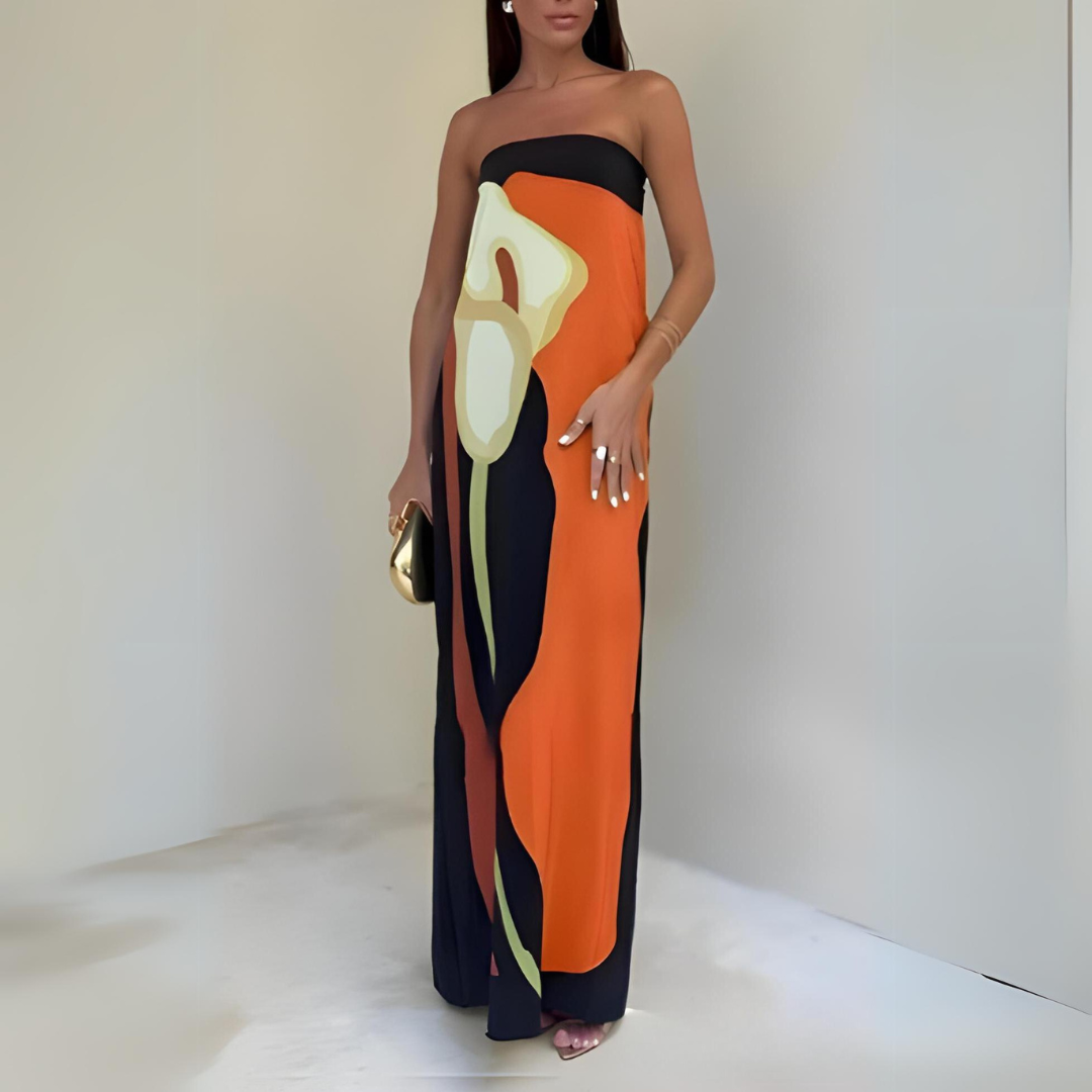 Camilia® |  Strapless Maxi Jurk