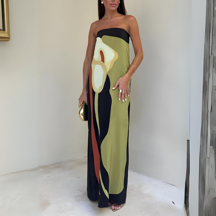 Camilia® |  Strapless Maxi Jurk