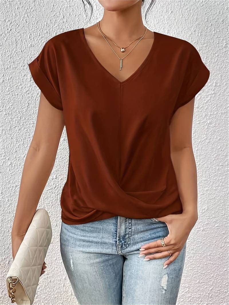 Celestine® | Casual T-shirt met korte mouwen