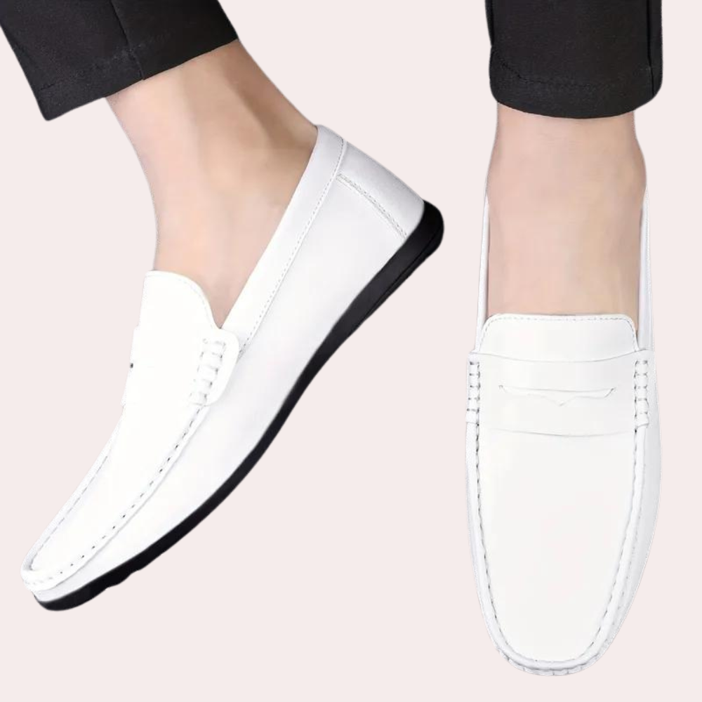 Comfortabele herenslip loafers