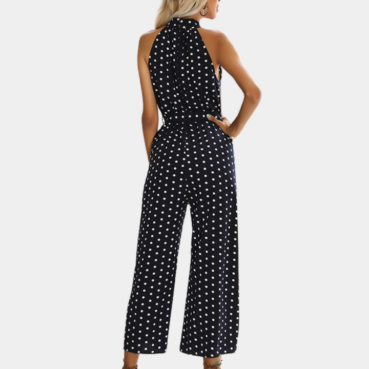 Elegante halternek jumpsuit voor dames